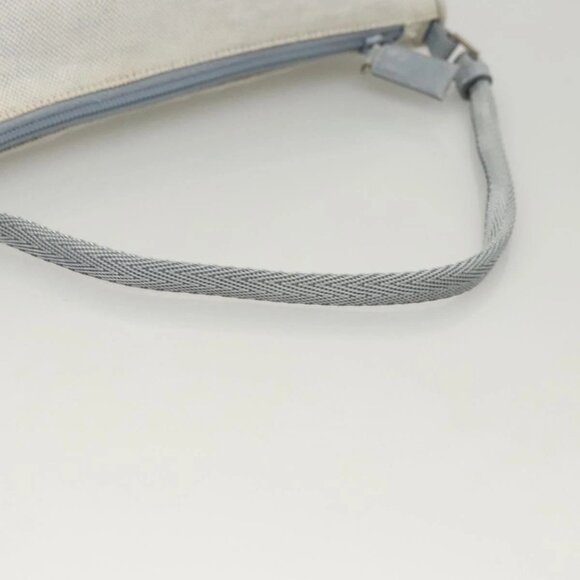 PRADA Sports Accessory Pouch Canvas Light Blue Silver - Picture 7 of 16